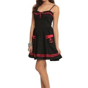Sailor psycobilly rockabilly dress